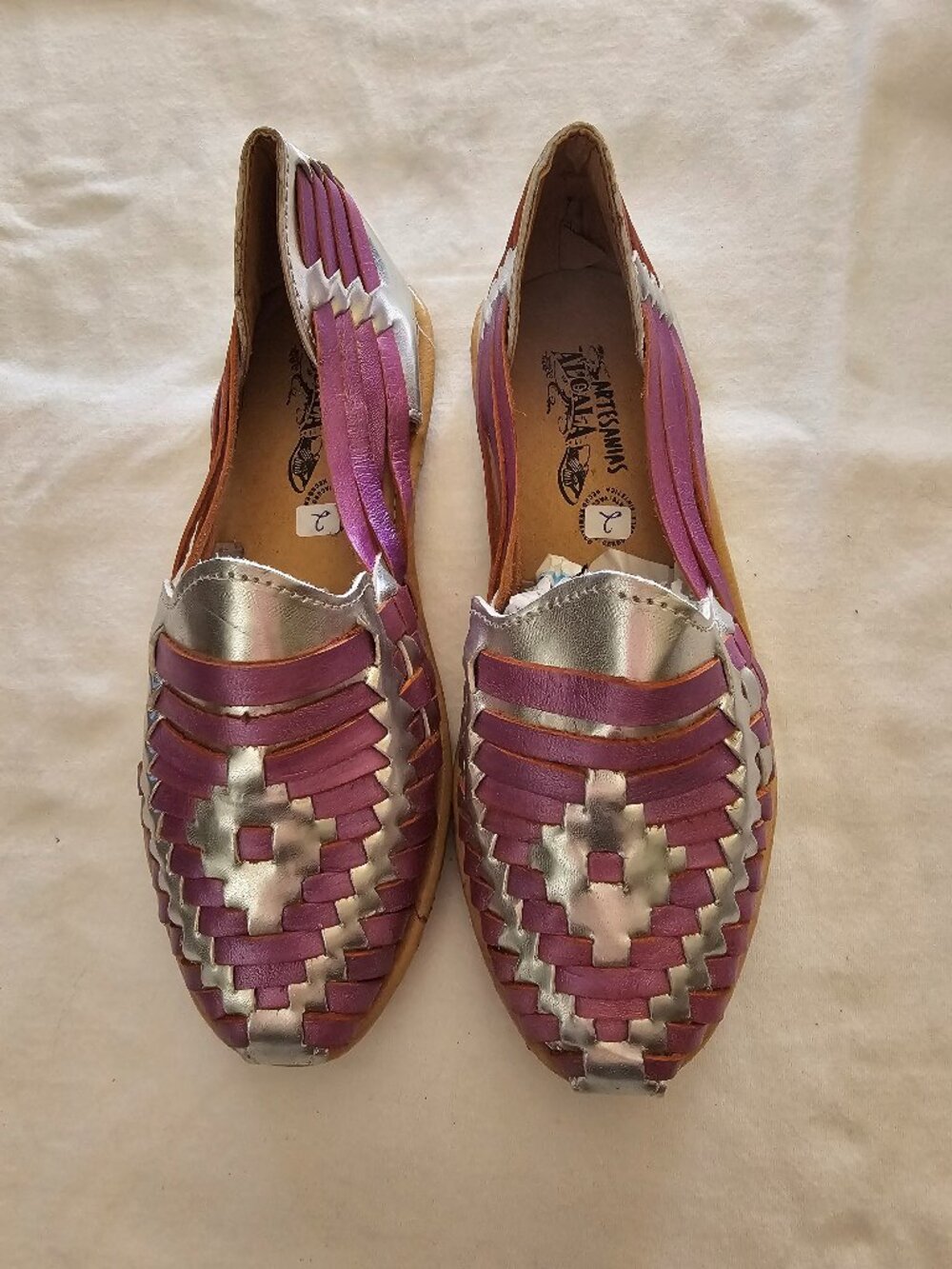 Women's Mexican Handmade Huarache Sandal.